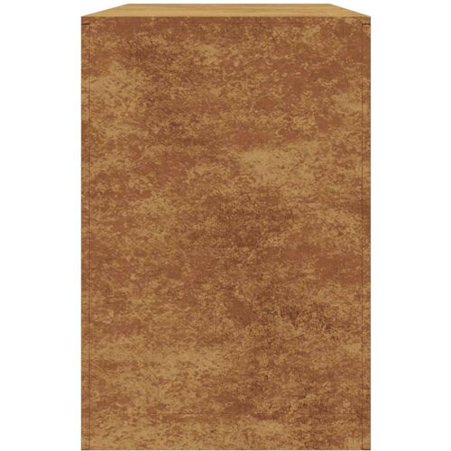 VidaXL Stalak za drva za ogrjev 100x40x60 cm od čelika COR-TEN Slike