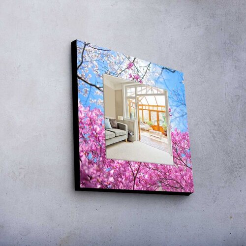 Wallity Zidno ogledalo MA-072, 50x50cm Cene