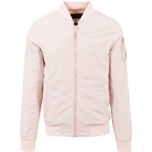 Urban Classics Light Bomber Jacket Light Pink Cene