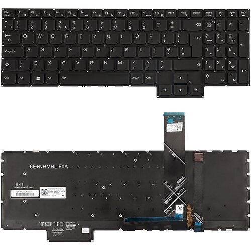  Tipkovnica Lenovo Legion 5 Pro 16ACH6H 16IAH7H Slike