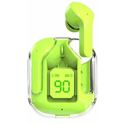 ADDAtech Slušalke TWS-003-GN, Crystal TWS, v-ušesne, AAC, bluetooth 5.1, zelene, (21255122) Cene