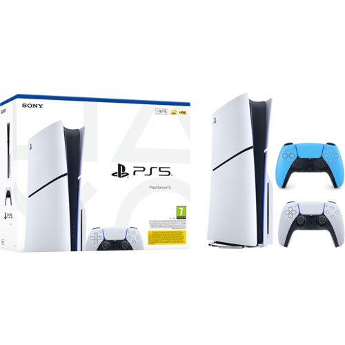 Playstation Igralna konzola 5 Slim, 1TB + dodaten kontroler (moder) Cene