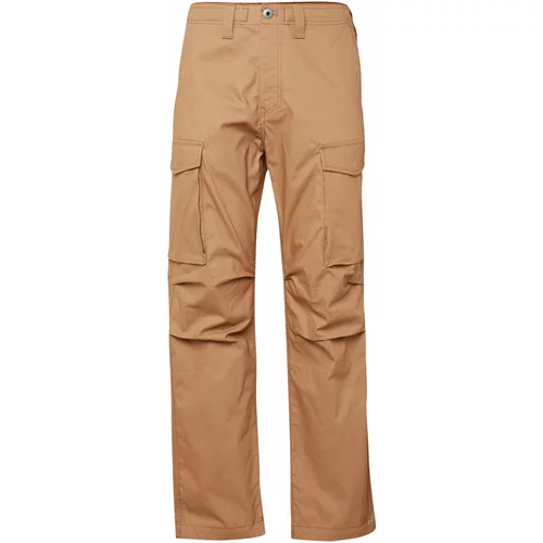 G-star Raw Cargo hlače moka smeđa / narančasta / crna