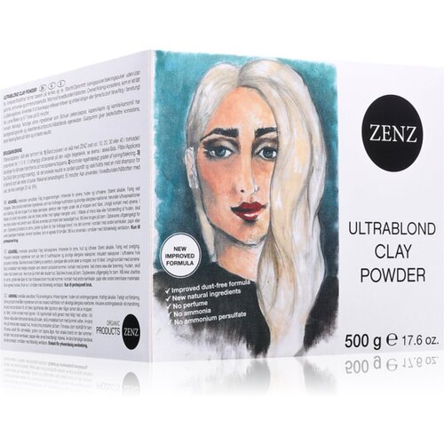 ZENZ Organic Ultrablond Clay Powder posvetlitveni puder brez amoniaka 500 g Cene