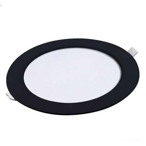 Xled 18W 4000K black Ugradni okrugli LED panel,1980Lm,φ221*29mm, otvor rupe:195mm,Ra80,IP20 crni Cene
