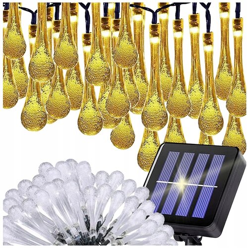  LED 50 toplo bela zunanja solarna dekorativna girlanda sveč 8 funkcij Cene