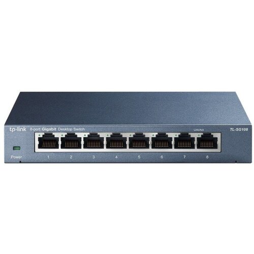 Tp-link Switch 8P TL-SG108 Metall Cene