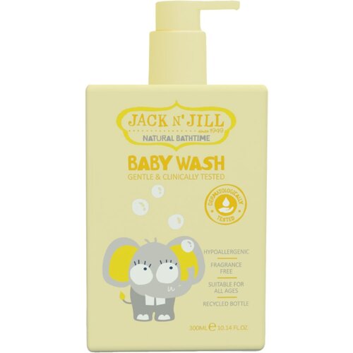 Jack N Jill Natural Bathtime Baby Wash nježni gel za tu&amp;scaron;iranje za bebe 300 ml Slike