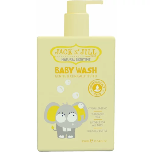 Jack N Jill Natural Bathtime Baby Wash nježni gel za tuširanje za bebe 300 ml