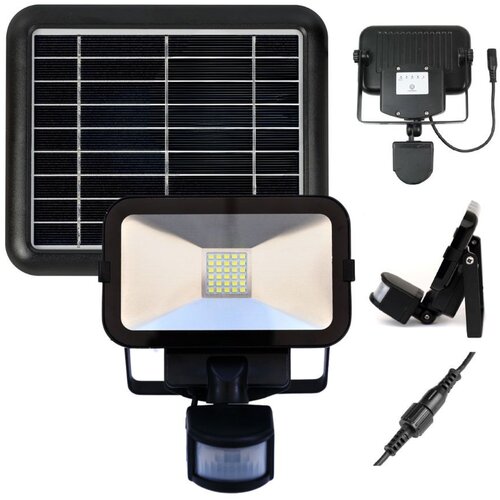TIMMLUX kakovostni solarni reflektor 500lm s senzorjem gibanja 30 led Slike