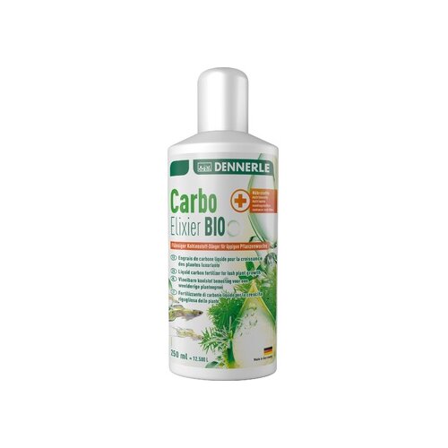 Dennerle carbo elixier bio ugljenik za akvarijumske biljke, 250ml Slike