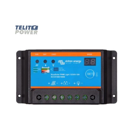 Victron Energy Victron bluesolar pwm-light 12/24v-10a &ndash; solarni regulator punjenja ( 5078 ) Cene