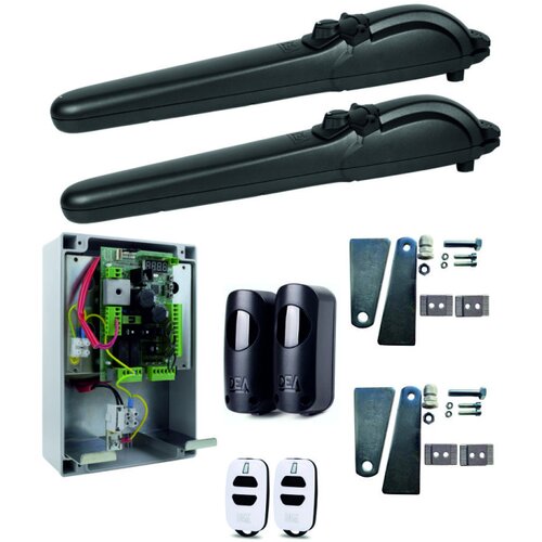 DEA SYSTEM Set motora za dvokrilnu kapiju KIT MAC/24NET/E, do 200kg, 50W Slike