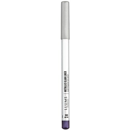 LLUMS metallic glam olovka za oči dark violet Slike