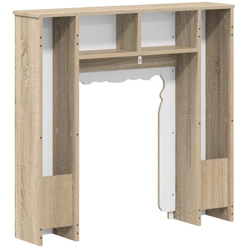 Okvir za kamin Hrast sonoma 93 x 20 x 89 cm Konstruirano drvo Slike
