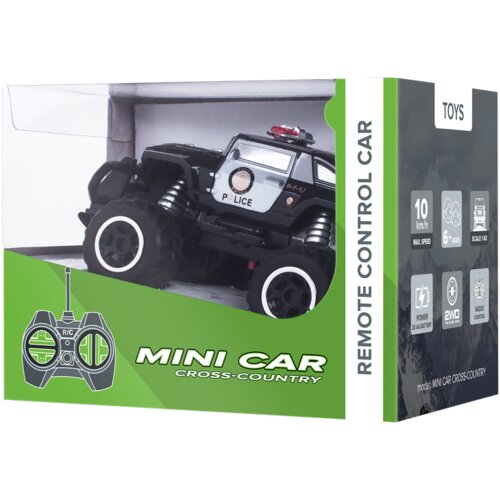 Mini automobil na daljinsko upravljanje REBEL POLICE Slike