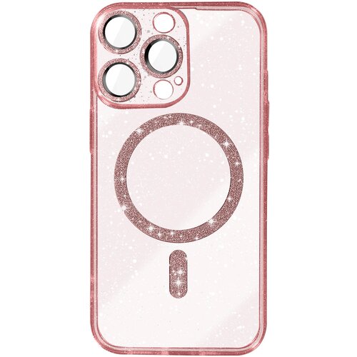 AVIZAR Ohišje za iPhone 14 Pro Max MagSafe Glitter, Šampanjec roza, (5000010898) Cene