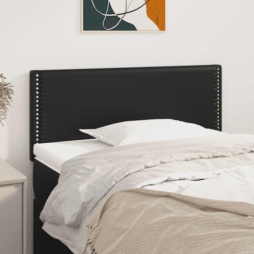  Uzglavlje crno 100x5x78/88 cm od umjetne kože Cijene