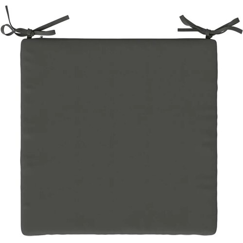  Jastučići za sjedalo od 4 dijela SOEST 4 kom. 100% poliester - Antracit (poliester) 50 x 50 x 3 cm 4 Slike