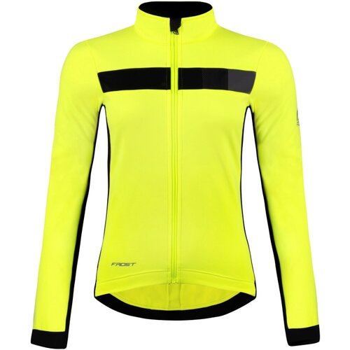 Force Jakna FROST softshell zimska, fluo-crna XS Cene
