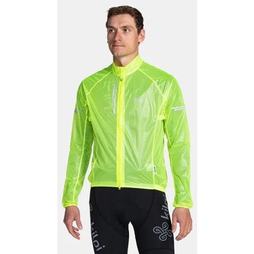 Kilpi Men cycling jacket EMERGENCY-M Yellow Kilpi Men cycling jacket EMERGENCY-M Yellow