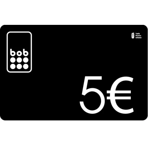 BOB kartica 5 €