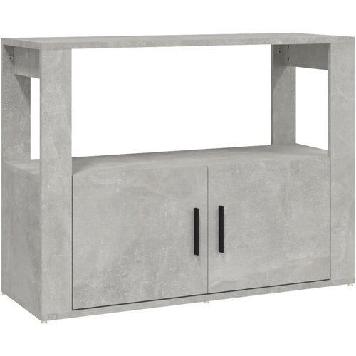 Maison Chic Komoda - Predalnik betonsko siva 80x30x60 cm inženirski les, (21720340) Cene