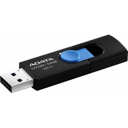 Adata 64GB 3.1 AUV320-64G-RBKBL crno plavi usb memorija Slike