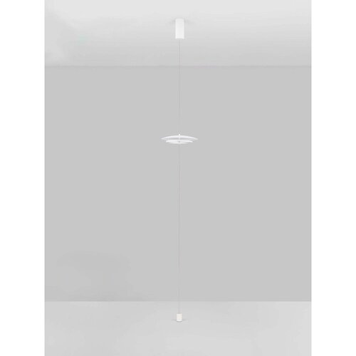 Nova Luce Mat bela aluminijasta LED zatemnitvena stoječa svetilka (vi&amp;scaron;ina 330 cm) Olos &amp;ndash; Slike