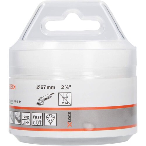 Bosch X-LOCK dijamantski sekač Best for Ceramic Dry Speed 67x35 - 2608599021 Slike