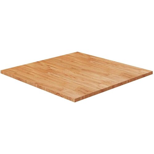  Četvrtasta stolna ploča svjetlosmeđa 80x80x2 5 cm od hrastovine Cijene