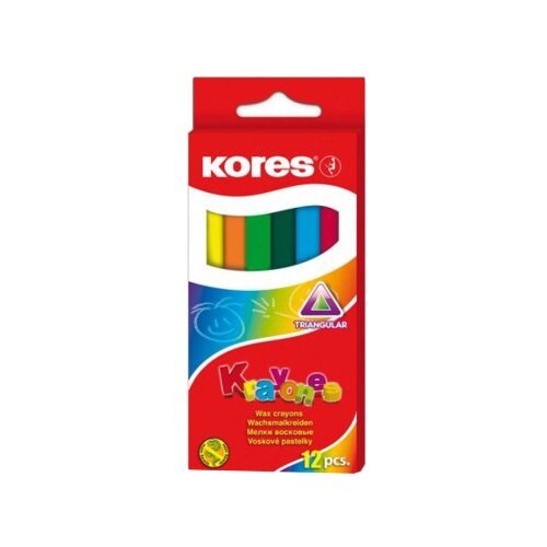  Kores krayones vo&scaron;tane bojice trouglaste 12 kom, 7-k33101 ( 38613 ) Cene