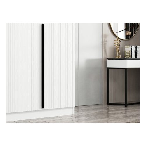 Woody Fashion Ormar Kale 90x210x52cm Bijeli Slike