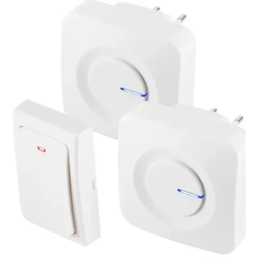  Home Bežicno kucno zvono set 230V, kineticki taster,IP44,melodija 36,domet na otvorenom 100 m Slike