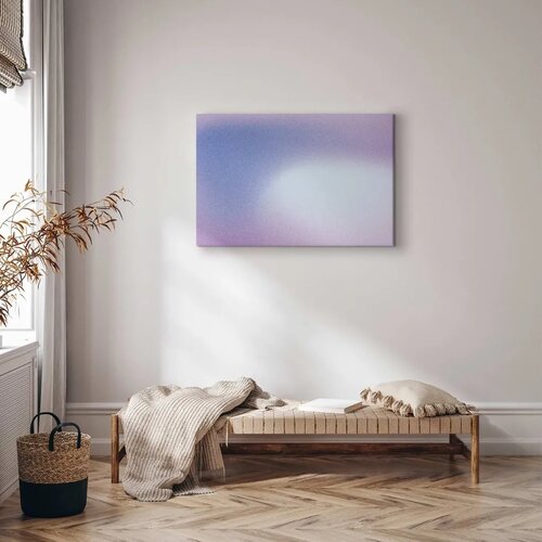  Slika - Heather Mist - Delicate Gradient Comprising Various Shades of Violet 90x60 Standard Slike