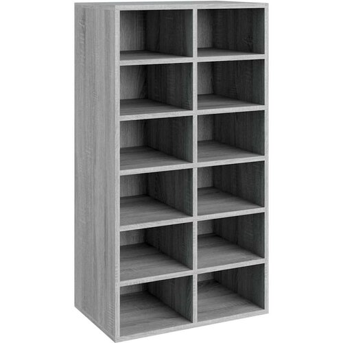  Stalak za cipele boja hrasta 54x34x100,5 cm konstruirano drvo Smeđa Slike