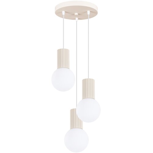 Sollux Lighting Obesna svetilka HALO 3P bež, (5000352198) Slike