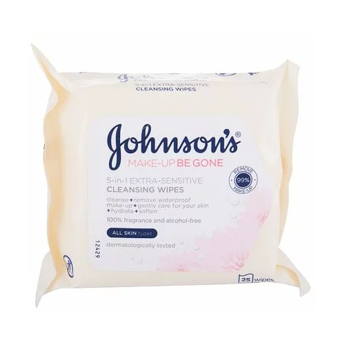 Johnsons face care extra sensitive maramice za sve vrste kože 25 kom