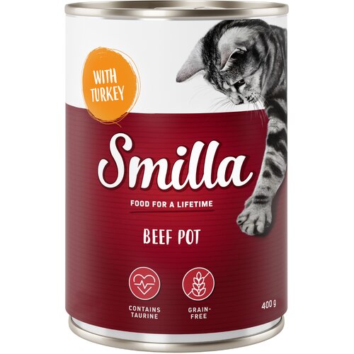 Smilla lončić s govedinom 6 x 400 g - Govedina s puretinom Slike
