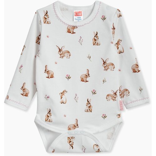 Clar bodi DR 01828 print zečić Ž bijela 98 Cijene