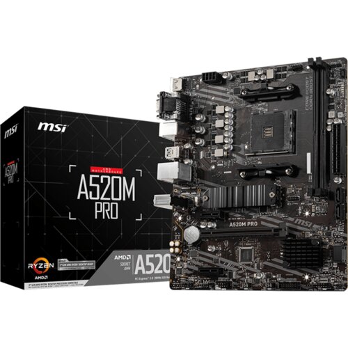 MSI MB AM4 A520 Chipset Cijene