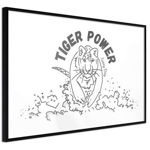  Poster - Inner Tiger 30x20 Slike