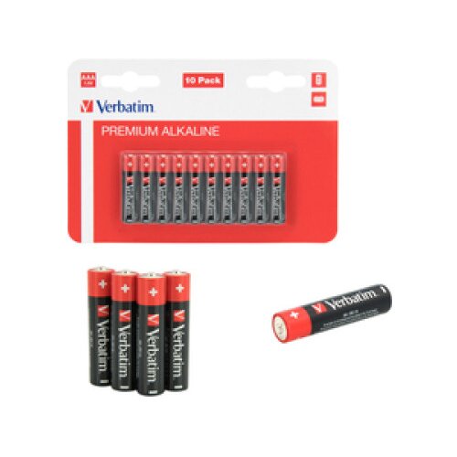 Alkalne baterije AAA Verbatim, 8/1, 1.5V Cene