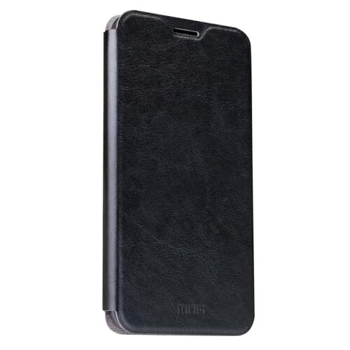 Xiaomi mi max mofi horizontalna flip kožna toribica crazy horse, crna Slike