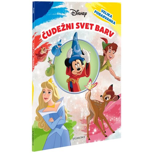 Egmont pobarvanka Disney čudežni svet barv Slike