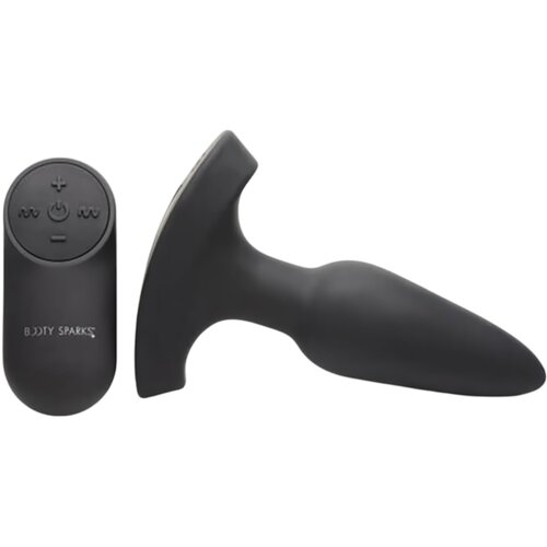 Booty Sparks Laser - bežični, radio analni vibrator (crni) Cijene