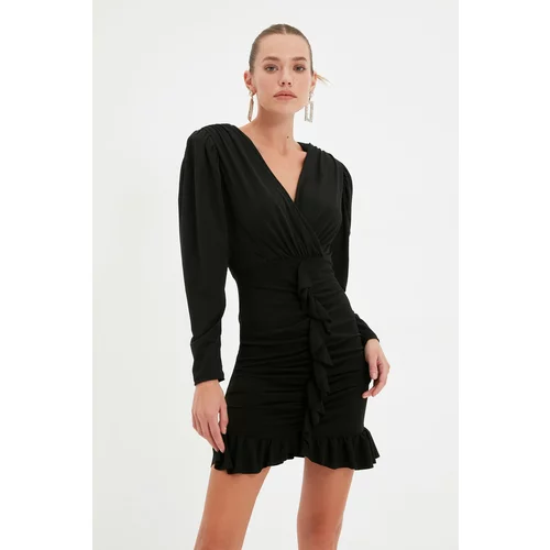 Trendyol black Knitted Dress