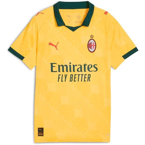 Puma Polo majice kratki rokavi Acm 3Rd Jersey Replica Jr Rumena Cene