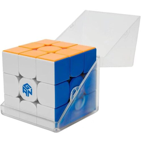  Rubikova kocka 3x3 GAN 356 ME Frosted, bez nalepnica Slike