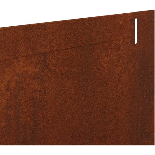  Ograda oko Travnjaka 30 pcs 102 x 10 x 4 cm Čelik Rđa Slike